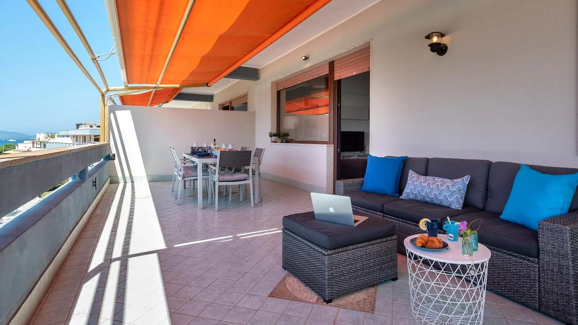 Valencia Penthouse With Spectacular Beachfront Terraces Wifi, Air Conditioning, Close To Beaches Alghero 0*,